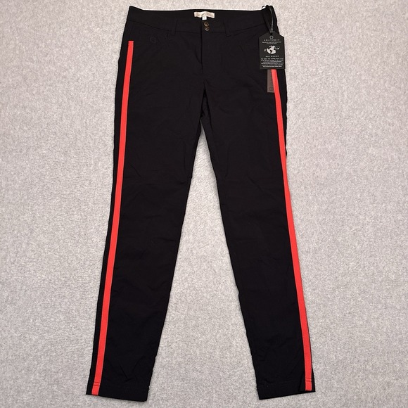 NEW Anatomie Luisa Pant Womens Small Skinny Side Stripe Lighweight Travel Luxury - Picture 1 of 10